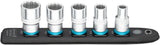 Hazet Smartrail 1/2" Juego De Llaves Doppelsechskant, 5-Piezas 900z-Sr/5