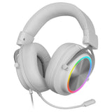 Auriculares Gaming Inalámbricos Con Micrófono Mars Gaming Mh-Forge Jack 3.5 Bluetooth Blancos