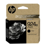 EAN 0199764687524 - HP 924e EvoMore Black Original Ink Cartridge cartucho de tinta 1 pieza(s) Alto rendimiento (XL) Negro imagen 1