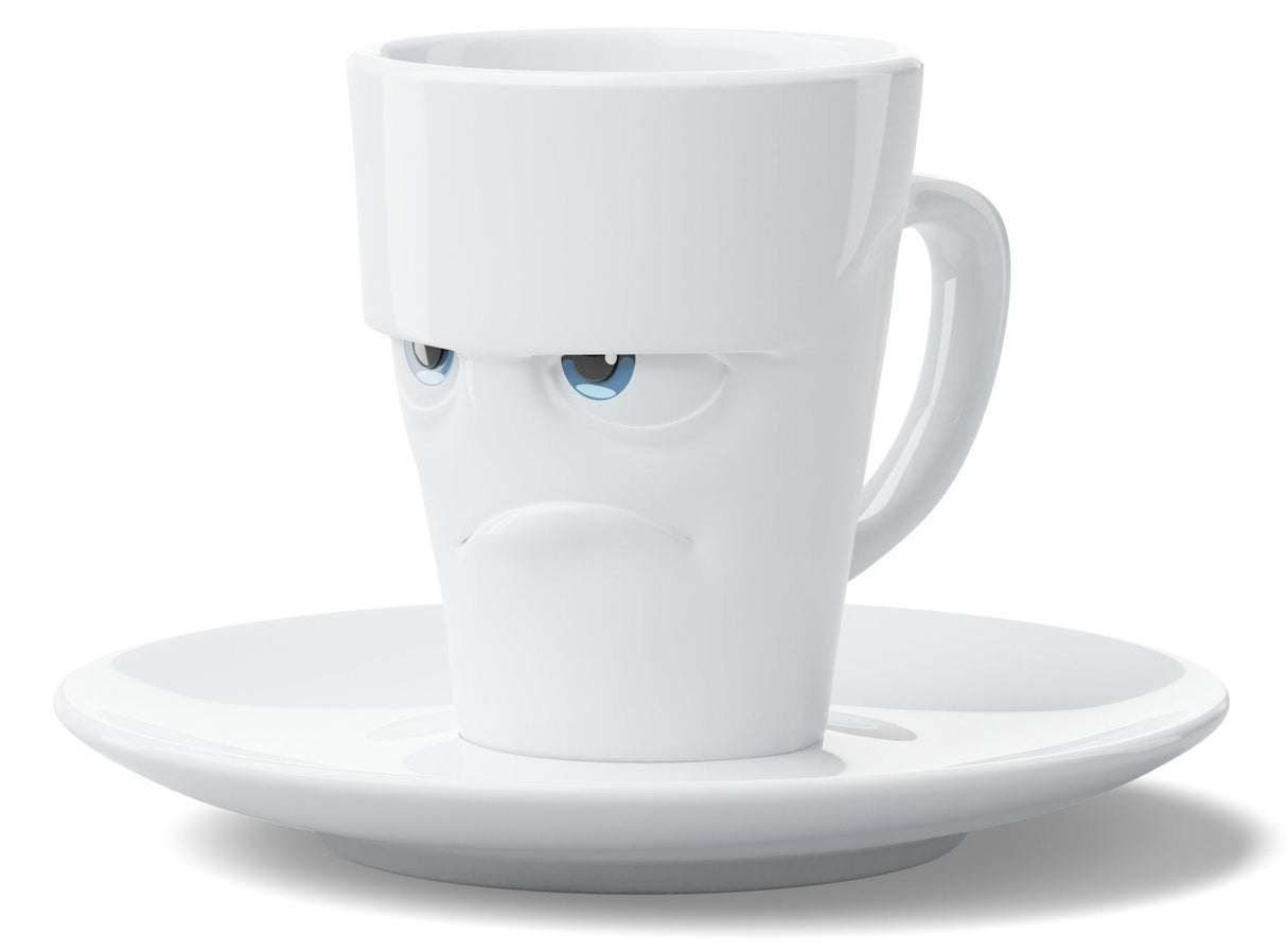 Fiftyeight Espresso Mug Con Henkel 80ml - Grummelig Blanco