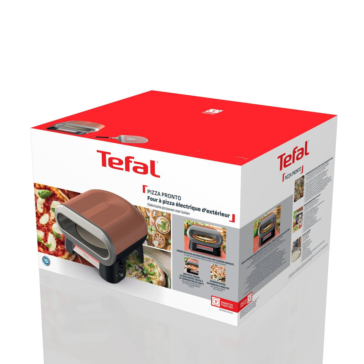 Tefal Elektrischer Pizzaofen + Pizzaschneider