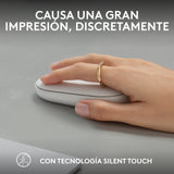Ratón Logitech Pebble 2 M350s Wireless + Bluetooth Blanco 910-007013