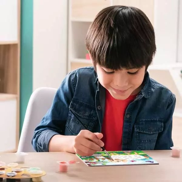 Pintura De Ravensburger Para Números - Ovejas Con Cordero 23764