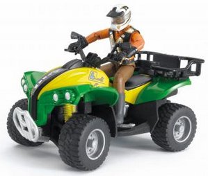 Bruder 63000. Quad Con Conductor
