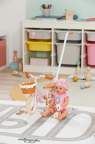 Zapf Creation Baby Born Fahrrad Mit Lucky 840160
