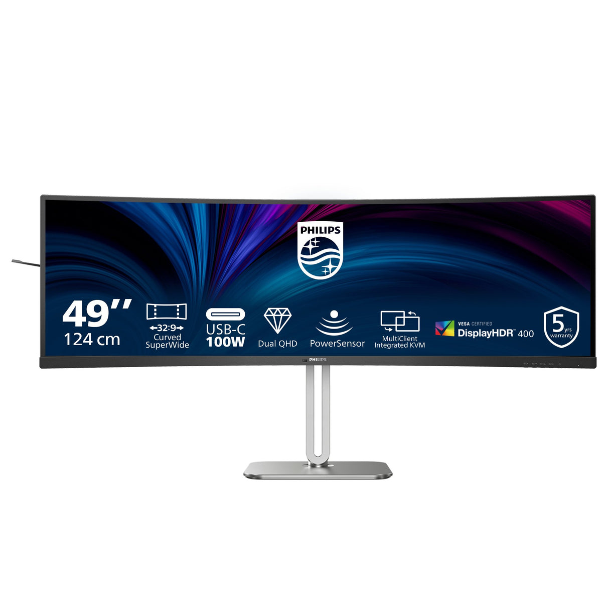 EAN 8721038006551 - Philips 5000 series 49B2U5900C/00 pantalla para PC 124 cm (48.8") 5120 x 1440 Pixeles Dual QHD LCD Negro imagen 1