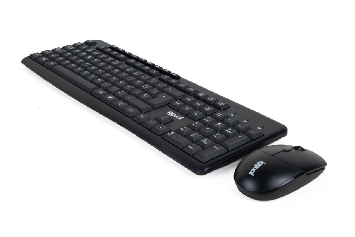 Iggual Kit Teclado Ratón Inalámbrico Wmk-Basic