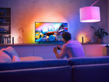 Tira Led Inteligente Para Tv Philips Hue Play Gradient Lightstrip 75'' Precisa Philips Hue Bridge Y Hue Sync
