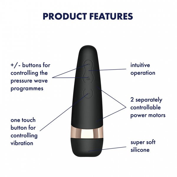 EAN 4049369016532 - Satisfyer Pro 3+ Vibrador de varita Ambidextro imagen 3