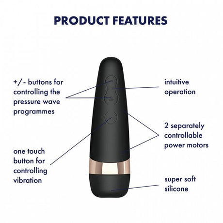 EAN 4049369016532 - Satisfyer Pro 3+ Vibrador de varita Ambidextro imagen 3