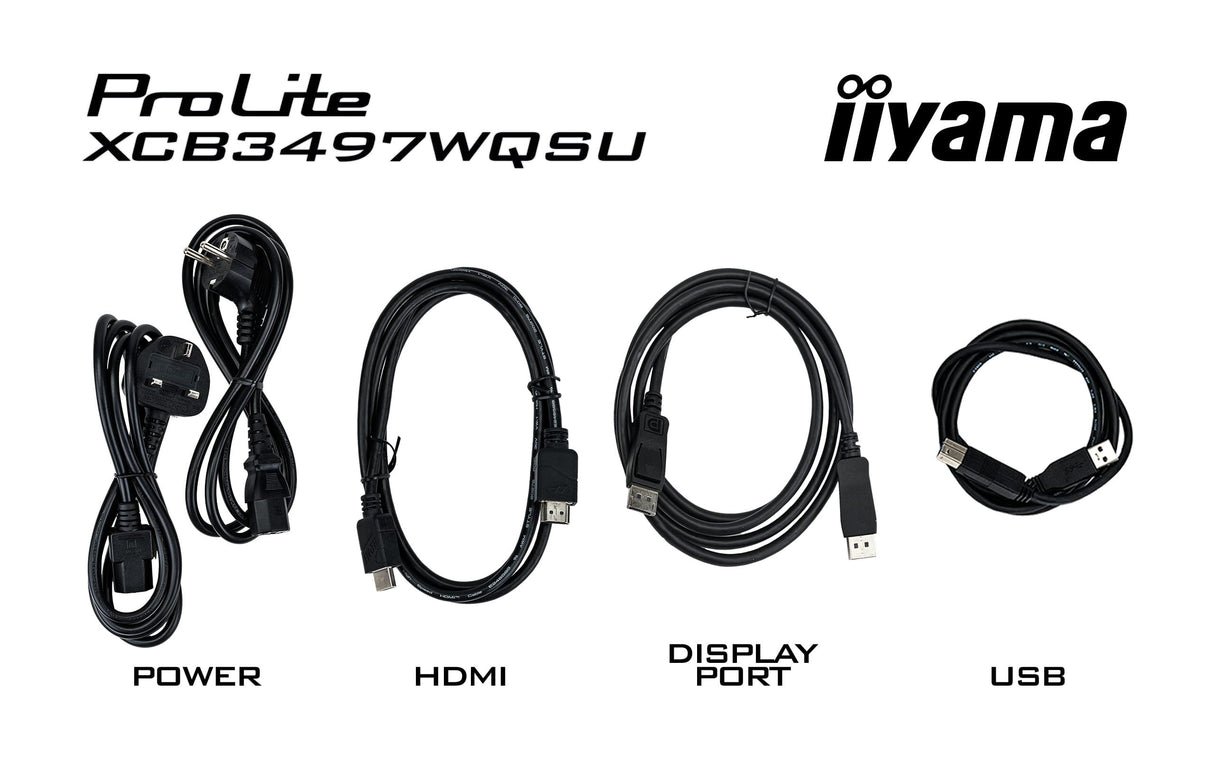 EAN 4948570125135 - iiyama ProLite XCB3494WQSU-B1 pantalla para PC 86,4 cm (34") 3440 x 1440 Pixeles UltraWide Quad HD LED Ne imagen 9