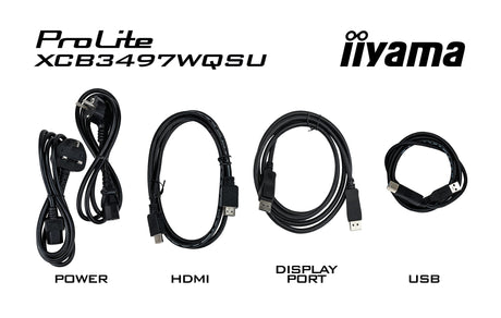 EAN 4948570125135 - iiyama ProLite XCB3494WQSU-B1 pantalla para PC 86,4 cm (34") 3440 x 1440 Pixeles UltraWide Quad HD LED Ne imagen 9