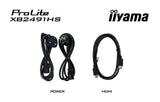 EAN 4948570127405 - iiyama ProLite XB2491HS-B1 pantalla para PC 60,5 cm (23.8") 1920 x 1080 Pixeles Full HD LCD Negro imagen 20