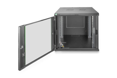 EAN 4016032257806 - Digitus DN-19 09U-6/6-EC-SW armario rack 9U Bastidor de pared Negro imagen 5