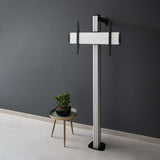 Tooq Soporte De Pantalla De Suelo Fijo 37"-70" - Peso Max 50kg - Vesa 600x400mm