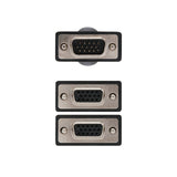 Nanocable Cable Bifurcador Svga - Hdb15/M-2xhdb15/H - 45 Cm - Negro