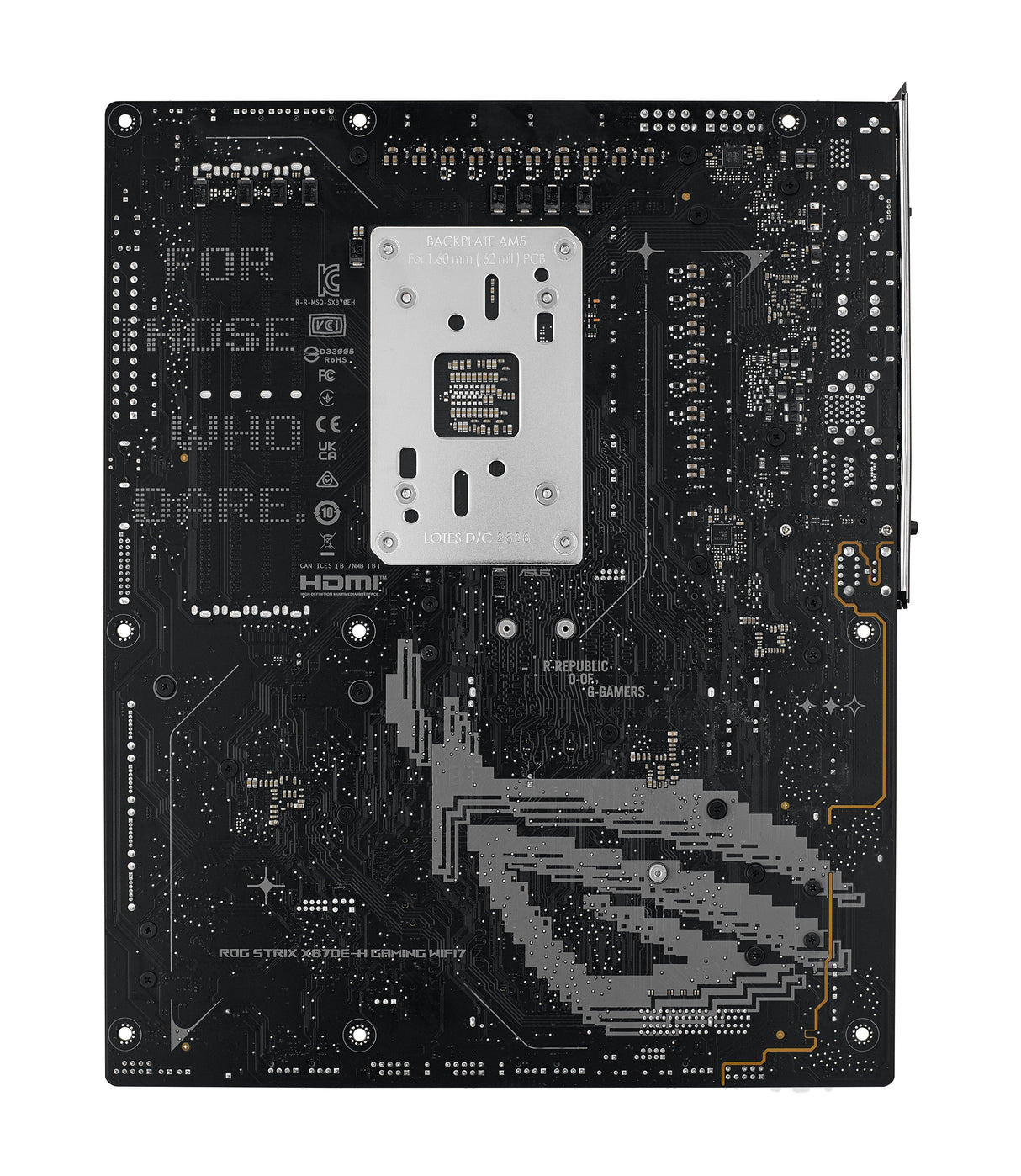 Asus Asus Rog Strix X870e-H Gaming Wifi7 90mb1m90-M0eay0