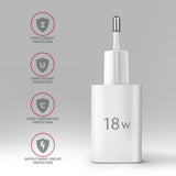 EAN 8595247908346 - Axagon ACU-QC18W cargador de dispositivo móvil Teléfono móvil, Smartphone, Reloj inteligente, Tableta, Un imagen 5