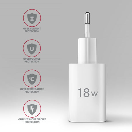 EAN 8595247908346 - Axagon ACU-QC18W cargador de dispositivo móvil Teléfono móvil, Smartphone, Reloj inteligente, Tableta, Un imagen 5