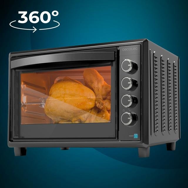Horno Cecotec Bake&Toast 6090 Black Gyro 60 L 2200 W Negro Parrilla