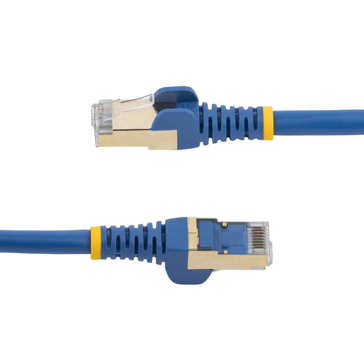 Cable 3m Red Ethernet Rj45 Stp Cabl Cat6a Snagless Azul