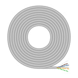Aisens Bobina Cable Rj45 Cat.6 Utp Rigido Awg23 Cca (Aleacion) - 500m - Gris
