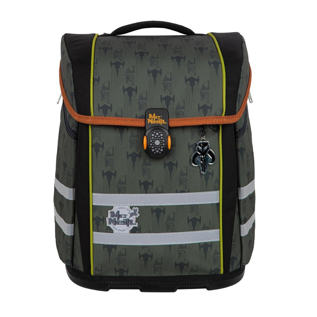 Mcneill Juego De Mochila Escolar Perfecto 5tlg Star Wars-Mandalorian