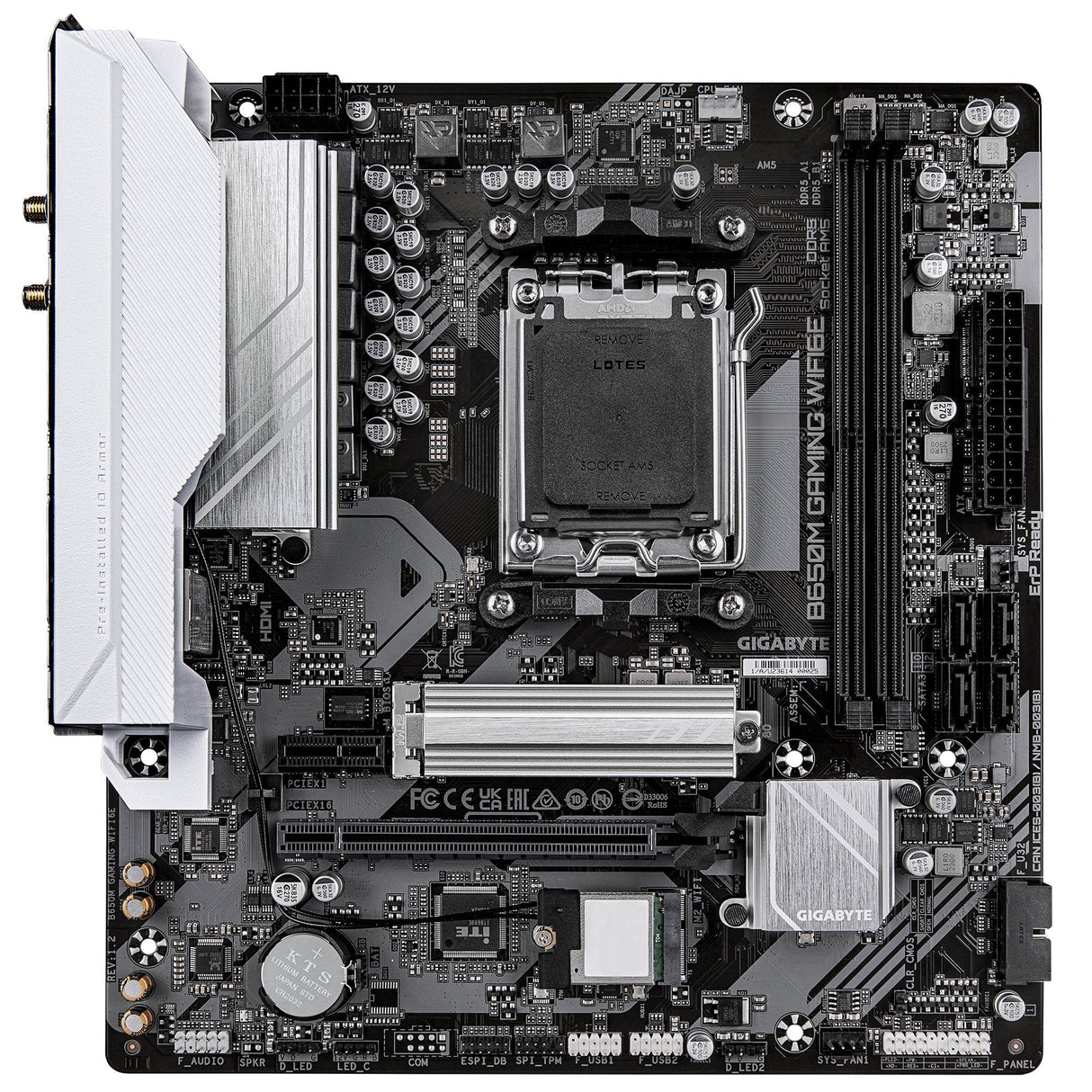 Placa Base Gigabyte B650m Gaming Wifi6e Am5 2xddr5 1xm.2 4xsata