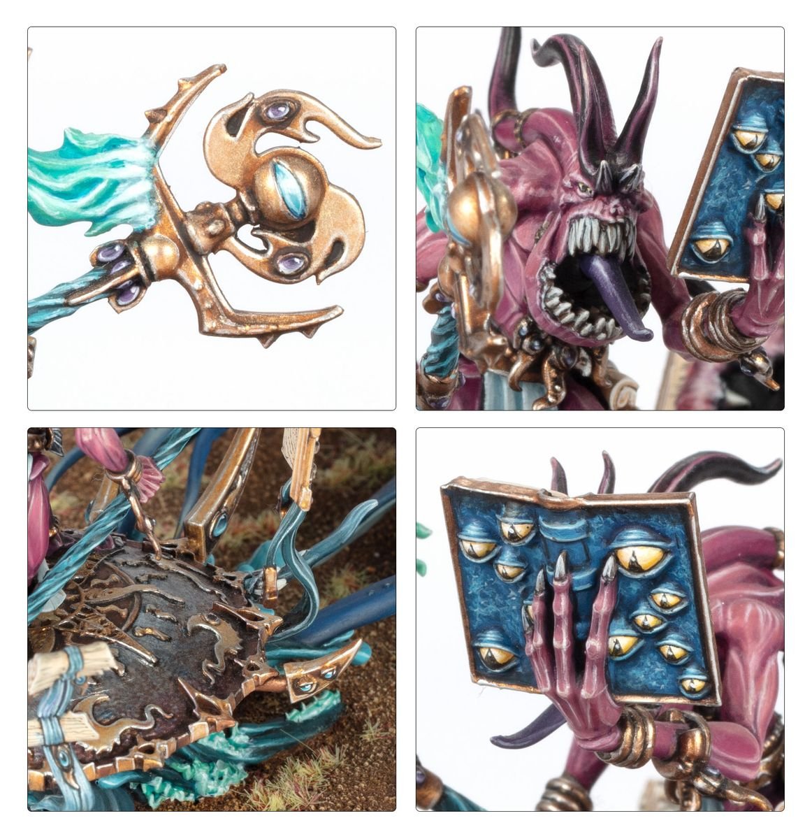 Warhammer Aos - Battleforce Disciples Of Tzeentch : Cavalcade Du Feu Maudit
