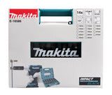 1 2" Set Of Impact Twist Heads Makita E-16586, 14 Pcs.