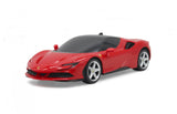 Jamara Ferrari Sf90 Mradale 1:24 2,4 Ghz Rojo 6+