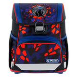 Herlitz Juego De Mochilas Escolares De 4 Piezas, Color Azul Y Rojo,