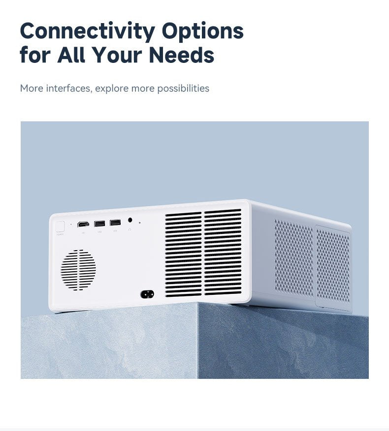 EAN 6970885350641 - WANBO X5 AIR proyector de película 1100 lúmenes ANSI 1920 x 1080 Pixeles Blanco imagen 5