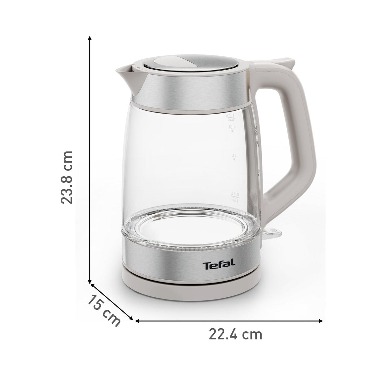 Tefal Ki605b30 Kettle, Grey