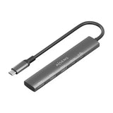 Aisens Usb-C Dock 5 En 1, Usb-C A 1xhdmi 2xusb-A 1xusb-C 1xusb-C Pd, Gris, 15cm