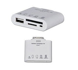 Lector De Tarjetas Externo 3go Kit De Conexión 5+1 Para Iphone/Ipad Sd/Mms/Microsd/Mmc/M2