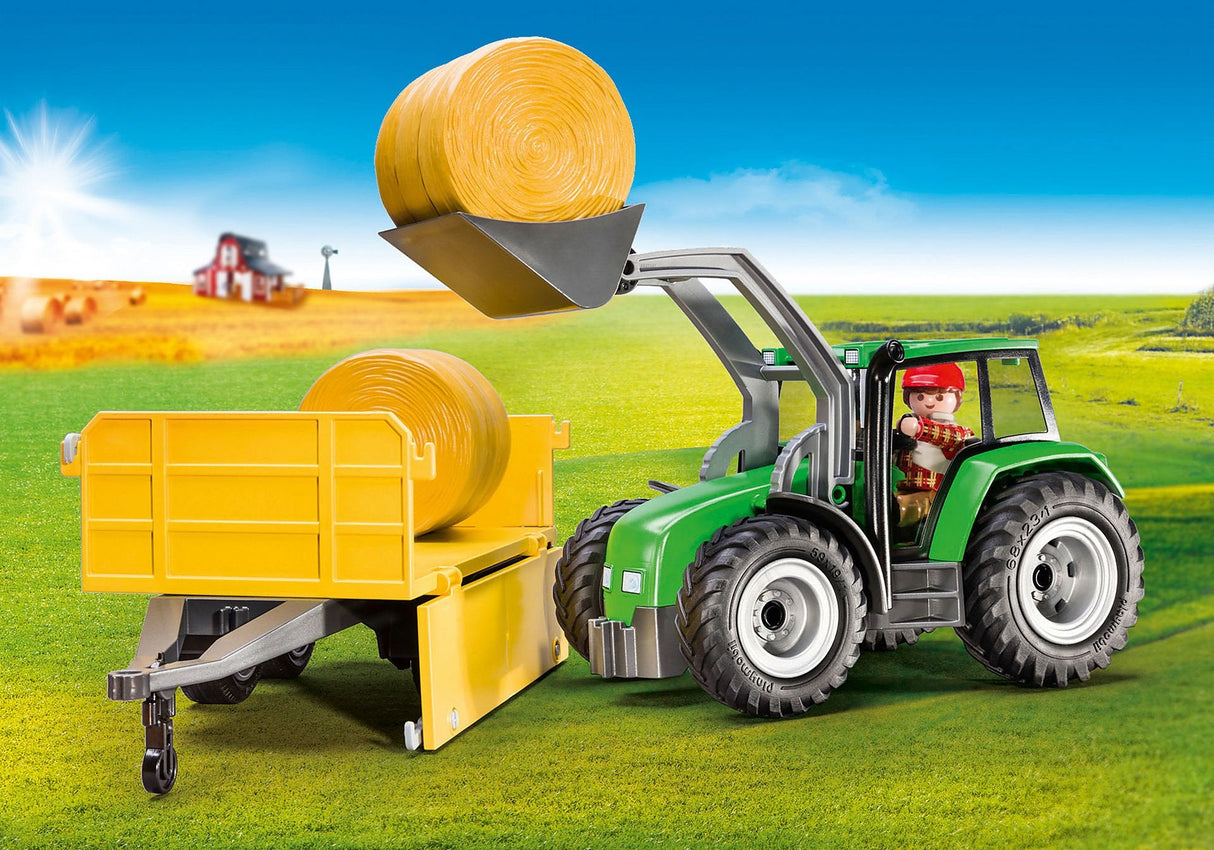 Playmobil Country 9317 Traktor Z Przyczepa