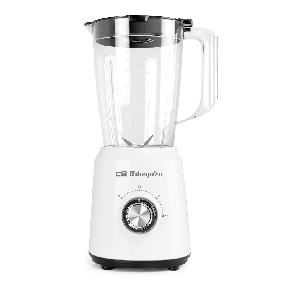 Batidora De Vaso Orbegozo Bv 5035 500w 2 Velocidades Capacidad 1.5l