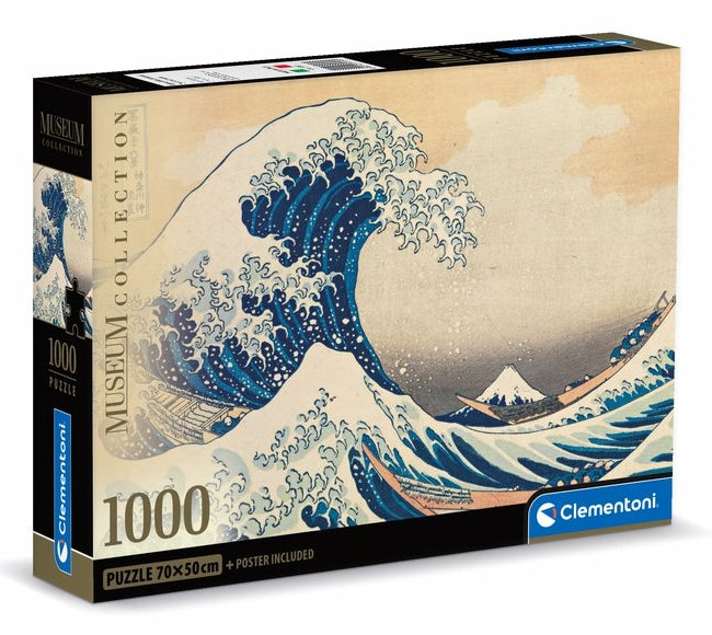 Puzzle The Great Wave Kokusai Museum 1000pzs