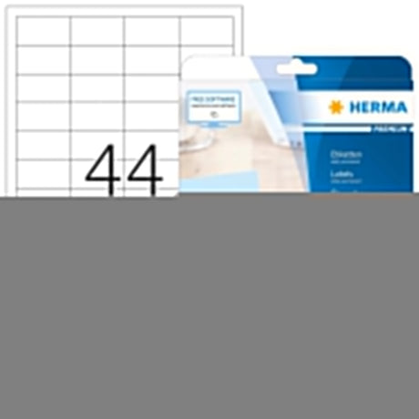 EAN 4008705050517 - HERMA 5051 etiqueta autoadhesiva Rectángulo Permanente Blanco 1100 pieza(s) imagen 1