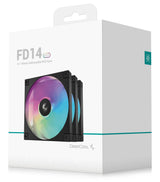 EAN 6933412710967 - DeepCool FD14 ARGB 3 in 1 Carcasa del ordenador Ventilador 14 cm Negro, Blanco 3 pieza(s) imagen 10