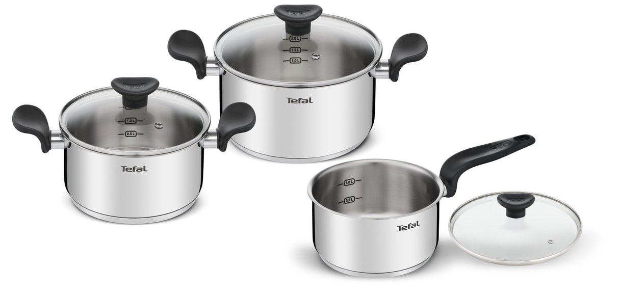 Batería De Cocina Tefal E308s674 Set 6 Piezas