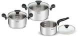 Batería De Cocina Tefal E308s674 Set 6 Piezas
