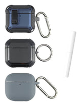 4smarts Case Set Alpha Airpods 4.3er Set Blau.Grau.Schwarz