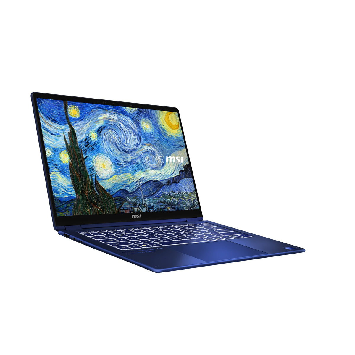 Msi Prestige 14 Flip Ai+ The Starry Night-262fry Copilot+ Pc Intel Core Ultra X9 378h Hybride (2-En-1) 35,6 Cm (14) Pantalla Táctil Full Hd+ 32 Go Lpddr5x-Sdram 1 To Ssd Wi-Fi 7 (802.11be) Windows 11 Home Negro, Azul