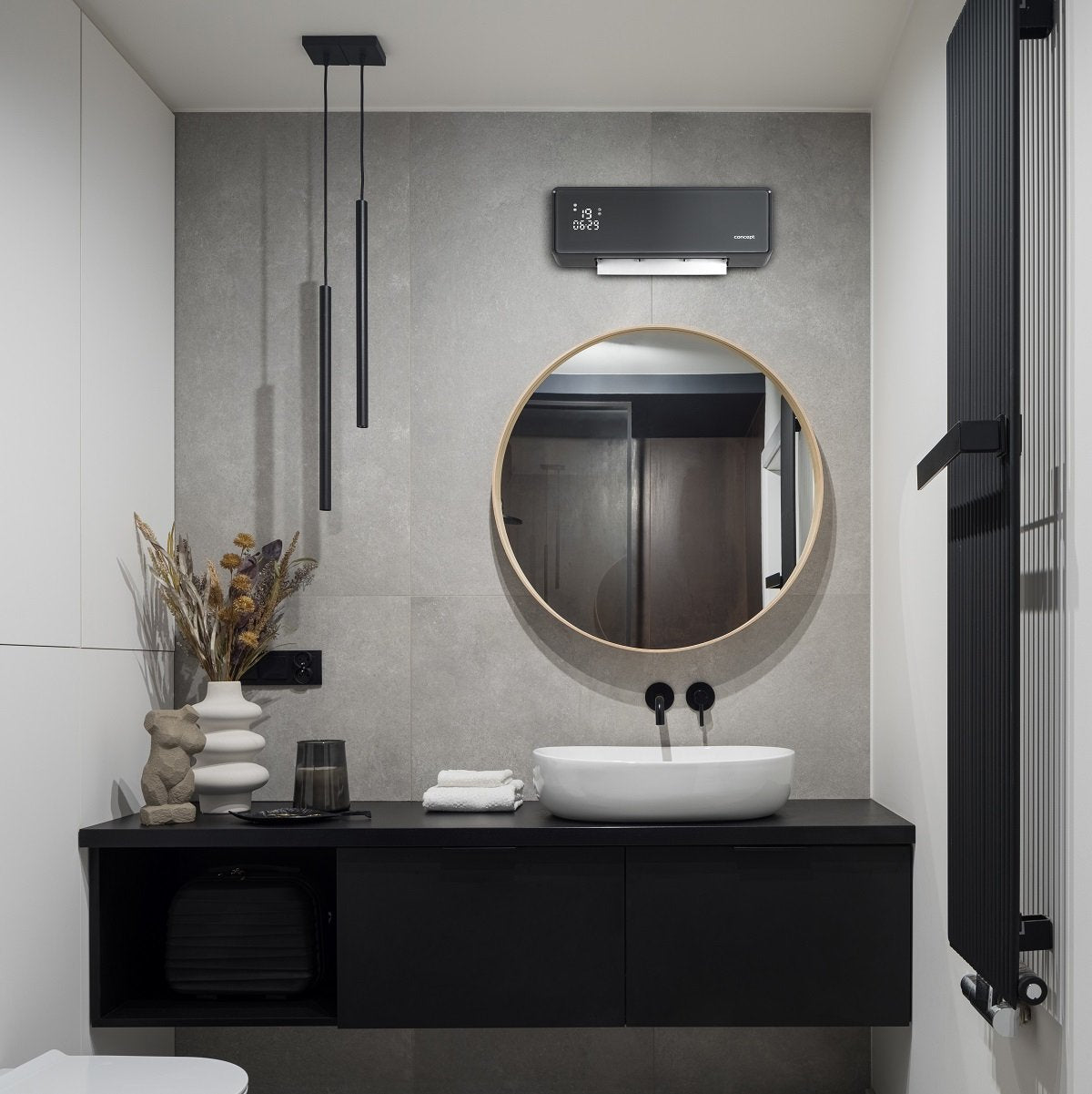 Ceramic Heater          Concept Qh4100 Gris