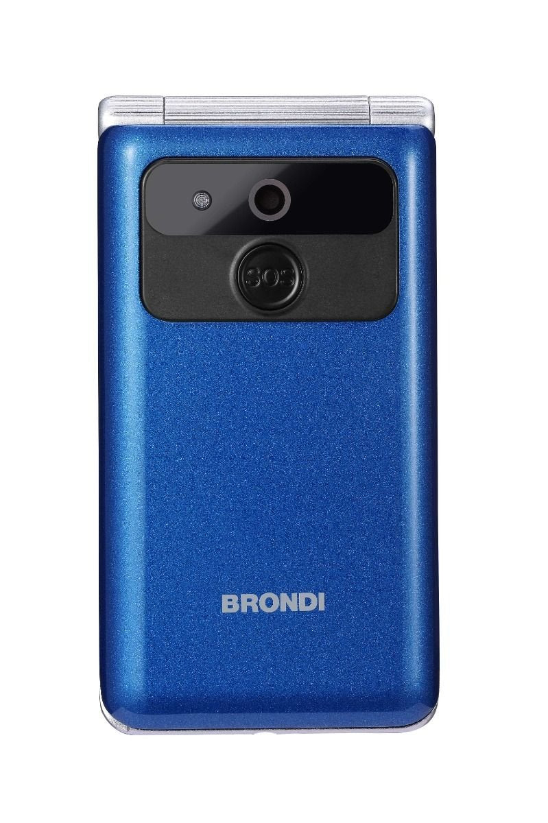 EAN 8015908790016 - Brondi Amico Prezioso 7,11 cm (2.8") Azul Teléfono para personas mayores imagen 2