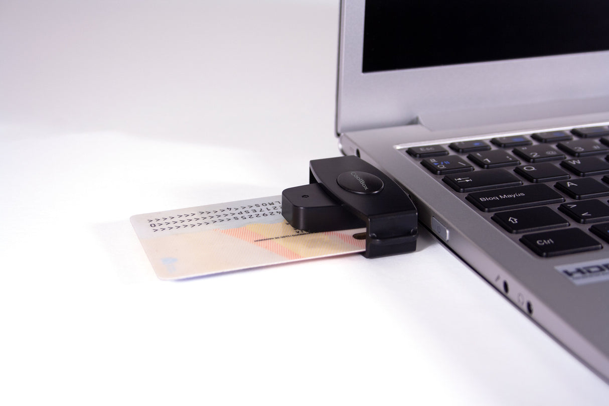 EAN 8436556143458 - CoolBox CSI-680 lector de tarjeta inteligente Interior / exterior USB USB 2.0 Negro imagen 2
