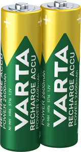Varta Pilas Recargables Aa  Hr6  2600mah 2st
