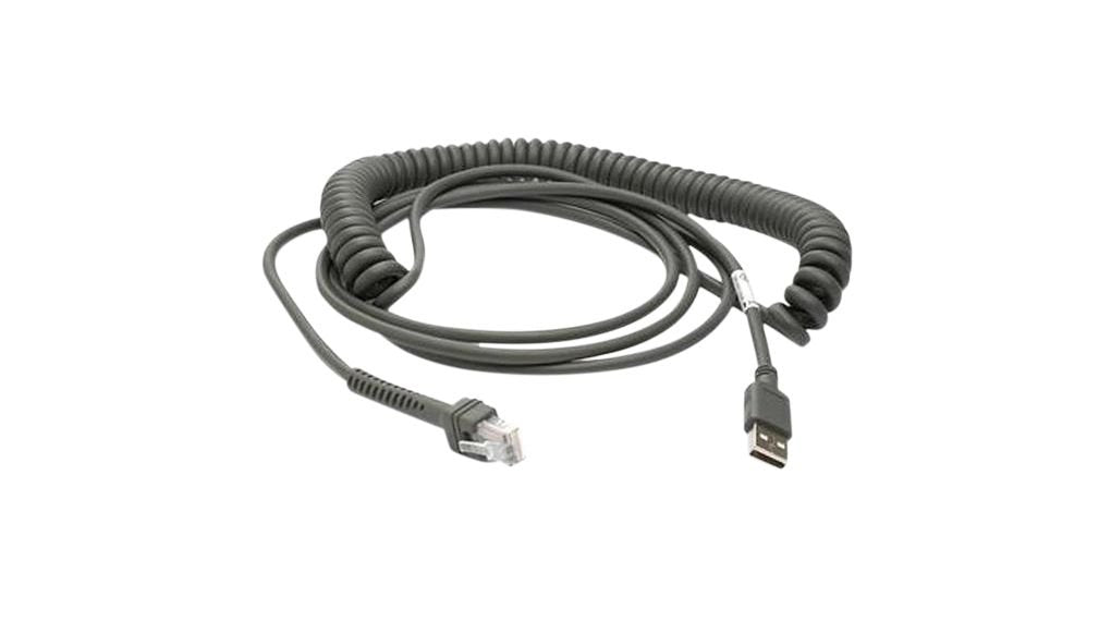 Cab-412 Cable Sh-5008 Ibm Usb Cabl Pwr+Coiled 4.6m